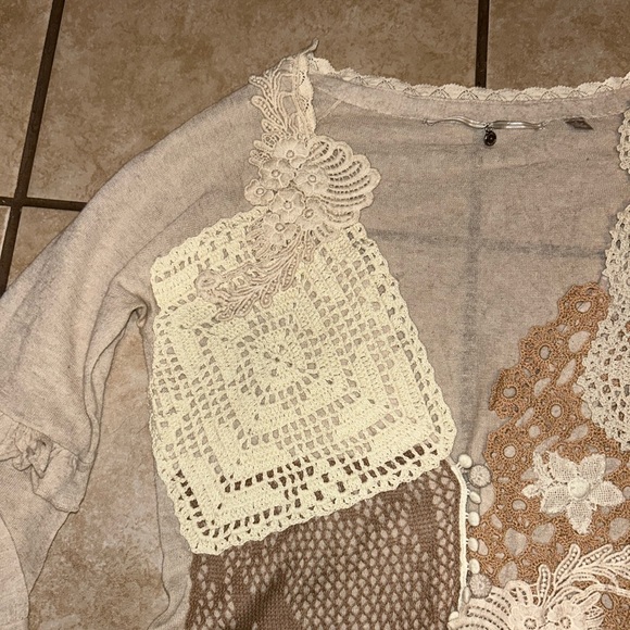 Anthropologie Cobbled Roads Sweater size small - Picture 4 of 11